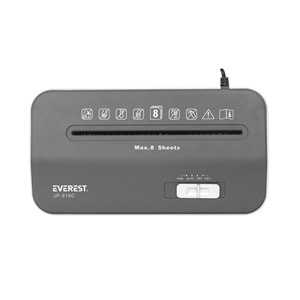 Everest JP-919C K.Kesme Makinesi 312 *167.3 * 350mm Cross Cut Paper Shredder