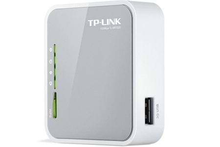 TP-LINK TL-MR3020 300mbps N300 2.4GHZ EV Ofis Tipi 3G-4G Router