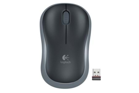 LOGITECH M185 Kablosuz Optic Siyah/Gri Mouse 910-002235