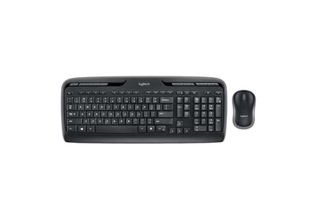 LOGITECH MK330 Kablosuz Q Trk Siyah Multimedya Klavye - Mouse Set Set 920-003988