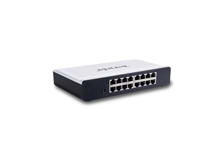 TENDA 16port S16 10/100 Yönetilemez Switch Masaüstü
