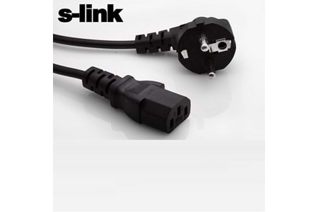 S-LINK SL-P318 3x1.0mm 1.8metre Power Kablosu