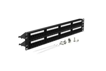 CODEGEN 2U 48port Cat6 Utp Patch Panel COD648