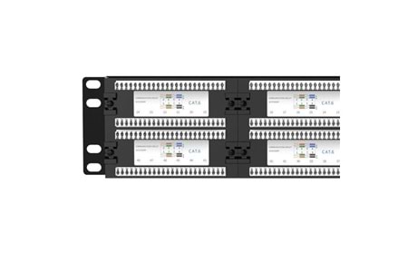CODEGEN 2U 48port Cat6 Utp Patch Panel COD648