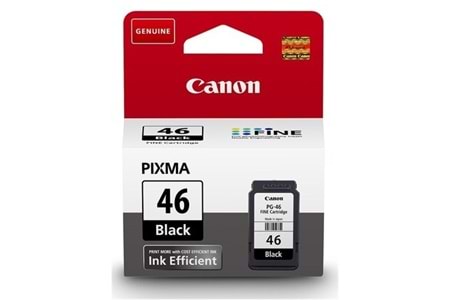 CANON PG-46 Siyah Mürekkep Kartuş