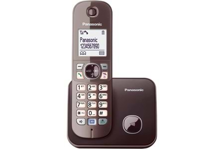 PANASONIC KX-TG-6811 Kablosuz LCD Ekranlı Telefon Siyah