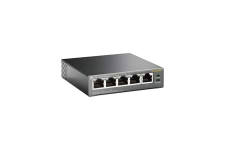 TP-LINK 5port 63w 4port PoE TL-SG1005P GIGABIT Yönetilemez Switch