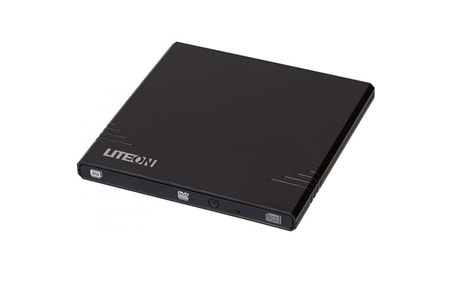 LITE-ON DRW-EBAU108-11 8X USB 2.0 Slim Harici DVD Yazıcı Siyah