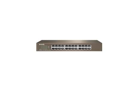 TENDA 24port TEG1024D GIGABIT Yönetilemez Switch RackMount