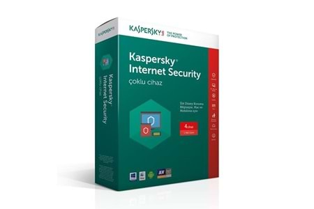 KASPERSKY Internet Security Trk Kutu 1yıl 4kullanıcı