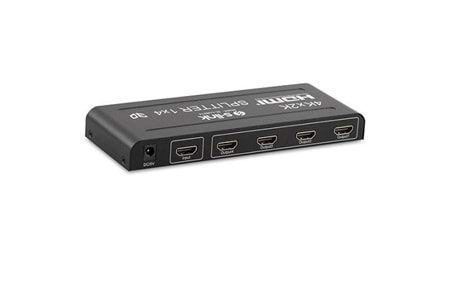 S-LINK 4port SL-LU6214 1port HDMI (giriş) 4port HDMI (çıkış) 4K HDMI Splitter