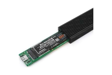 DARK Type-C DK-AC-DSEM4 NVMe M2 Alüminyum Harddisk Kutusu Siyah