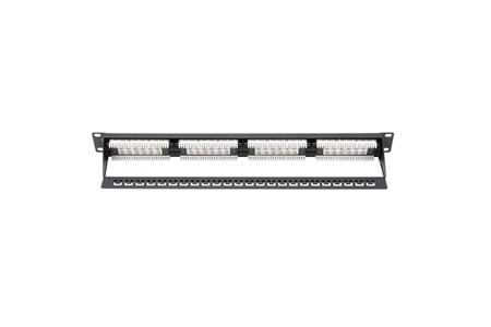 DIGITUS 1U 24port Cat6 Utp Bakır Patch Panel DN-91624U