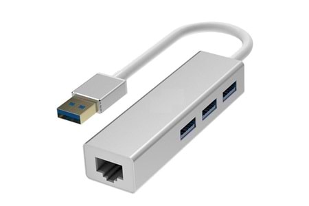 CODEGEN CDG-CNV41 Gigabit 1port USB 3.0 Ethernet,3x USB Çoklayıcı