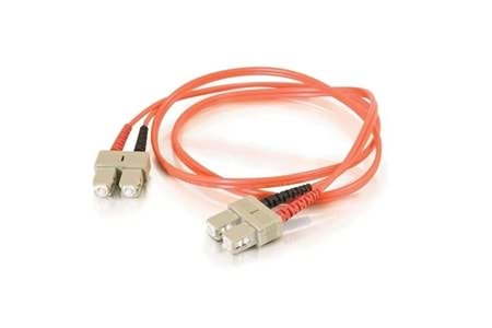 BIFO 5m MM SC-SC 50/125µ LSZH Duplex Fiber Optik Patch Kablo