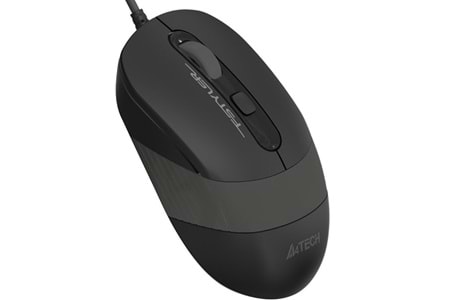 A4 TECH FM10 USB 1600dpi Optic Siyah/Gri Mouse