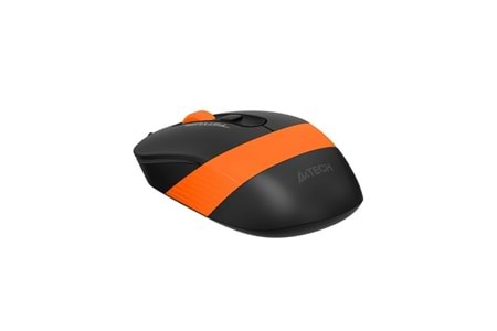 A4 TECH FM10 USB 1600dpi Optic Siyah/Turuncu Mouse