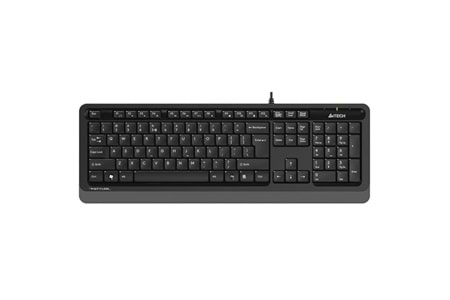 A4 TECH FK10 USB Q Trk Siyah/Gri Multimedya Klavye