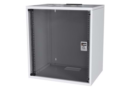 AGER 12U 540x400mm Duvar Tipi Beyaz Kabinet SOHO AG-SH12U5440B1