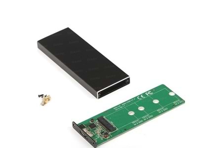 DARK M2 USB 3.0 DK-AC-DSEM2 NGFF Alüminyum Harddisk Kutusu Siyah