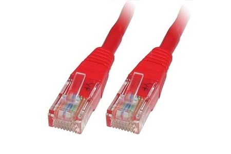 ODS 3m CAT6 Utp LSZH Saf Bakır Kırmızı Patch Kablo