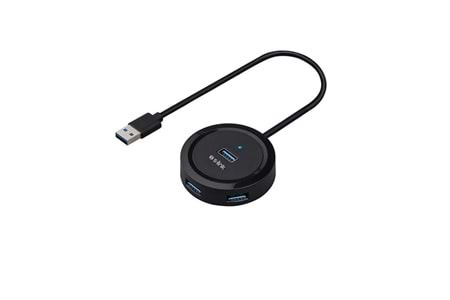 S-LINK Swapp SW-U300 4port USB 3.0 Siyah USB Çoklayıcı Hub