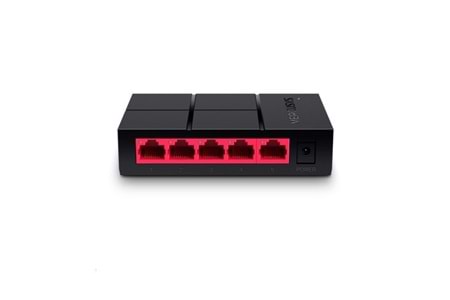 MERCUSYS 5port MS105G GIGABIT Yönetilemez Switch Masaüstü