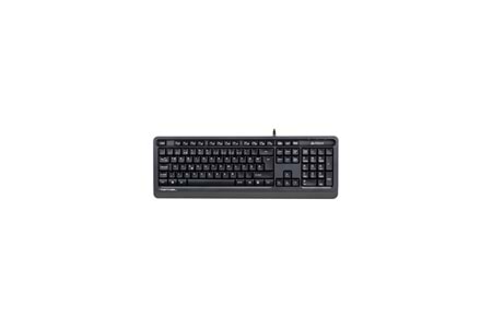A4 TECH FK10 USB F Trk Siyah/Gri Multimedya Klavye
