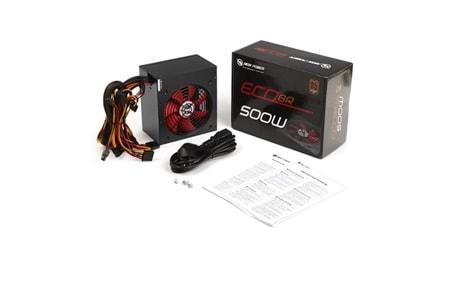 HIGH POWER 500W 80 BRONZE ECO HPE-500BR-A12SBK 12cm Fanlı Power Supply