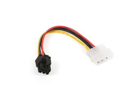 DARK DK-CB-P103 4Pin-6Pin PCI-EX Dönüştürücü Sata Power Kablosu