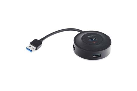 DARK DK-AC-USB344 4port USB 3.0 Siyah USB Çoklayıcı Hub