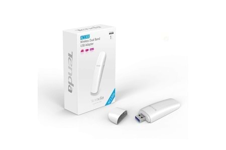 TENDA U12 AC1200 Dual Band USB 3.0 Kablosuz Adaptör