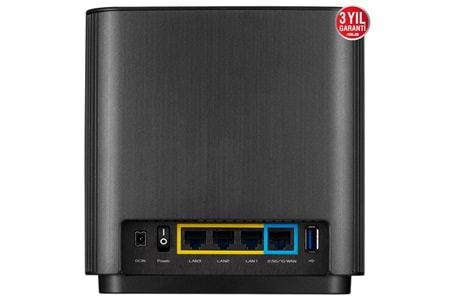 ASUS ZENWIFI AX XT8 AX6600 Dual Band EV Ofis Tipi Gaming Router 2-li paket
