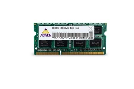 NEOFORZA 4GB DDR3 1600MHZ CL11 NOTEBOOK RAM VALUE NMSO340C81-1600DA10 1.35volt (Low Voltage)