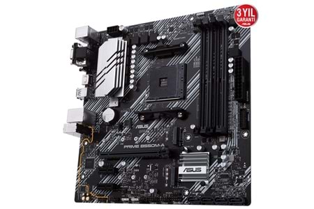 ASUS PRIME B550M-A DDR4 HDMI DVI PCIe 16X v4.0 AM4 mATX