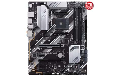 ASUS PRIME B550-PLUS DDR4 M2 PCIe NVME HDMI DVI DP PCIe 16X v4.0 AM4 mATX