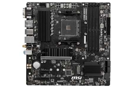 MSI B550M PRO-VDH WIFI DDR4 M2 PCIe NVME HDMI DP PCIe 16X v4.0 AM4 mATX