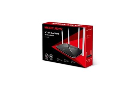MERCUSYS AC12 AC1200 Dual Band EV Ofis Tipi Router