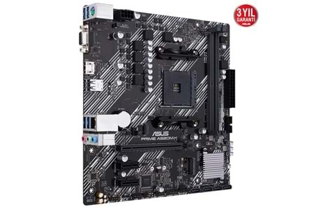 ASUS PRIME A520M-K DDR4 M2 PCIe NVME HDMI PCIe 16X v3.0 AM4 mATX