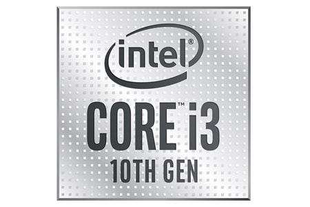 INTEL CORE i3 10100 6MB 4çekirdekli O/B UHD630 1200p 65w Kutulu+Fanlı