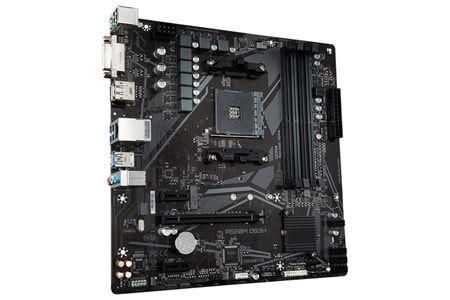 GIGABYTE A520M-DS3H DDR4 M2 PCIe NVME HDMI DVI DP PCIe 16X v3.0 AM4 mATX
