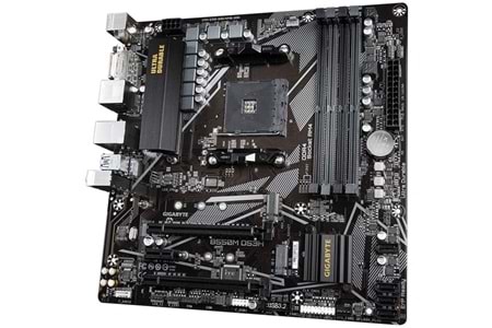 GIGABYTE B550M-DS3H DDR4 HDMI DVI PCIe 16X v4.0 AM4 mATX