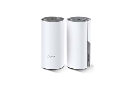 TP-LINK DECO E4-2P AC1200 Dual Band EV Ofis Tipi Mesh Router 2-li paket