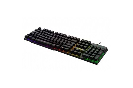 INCA IKG-449 Türkçe USB RAINBOW EFECT MEKANİK HİSLİ Siyah Oyuncu Klavye