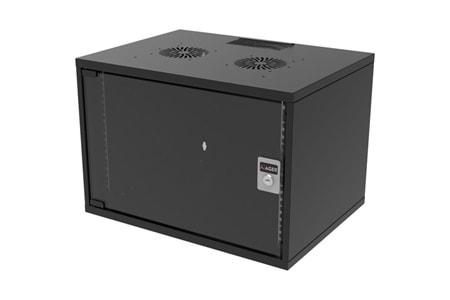 AGER 12U 540x400mm Duvar Tipi Siyah Kabinet SOHO AG-SH12U5440S1