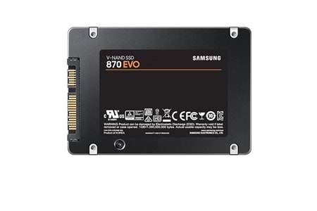 SAMSUNG 500GB 870 EVO MZ-77E500BW 560- 530MB/s SSD SATA-3 Disk