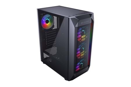 COUGAR 650W 80+ MX410 MESH-G CGR-5VM6B-MESH-G-RGB GAMING MID-TOWER PC KASASI