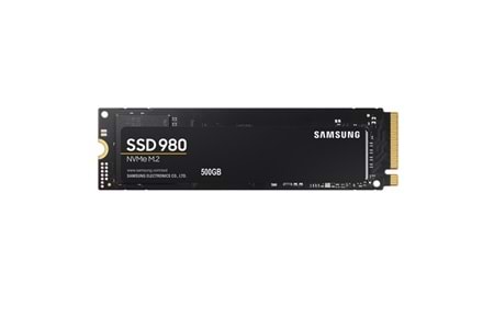 SAMSUNG 500GB SSD980 MZ-V8V500BW 3100- 2600MB/s M2 PCIe NVMe Gen3 Disk