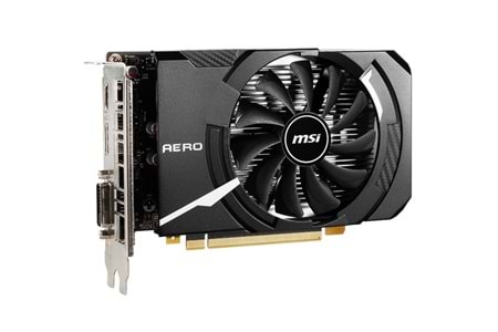 MSI GTX1650 4GB AERO ITX GDDR6 128bit HDMI DVI DP PCIe 16X v3.0