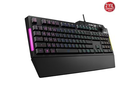 ASUS TUF GAMING K1 USB Q Trk Mekanik Hisli Siyah Gaming Klavye